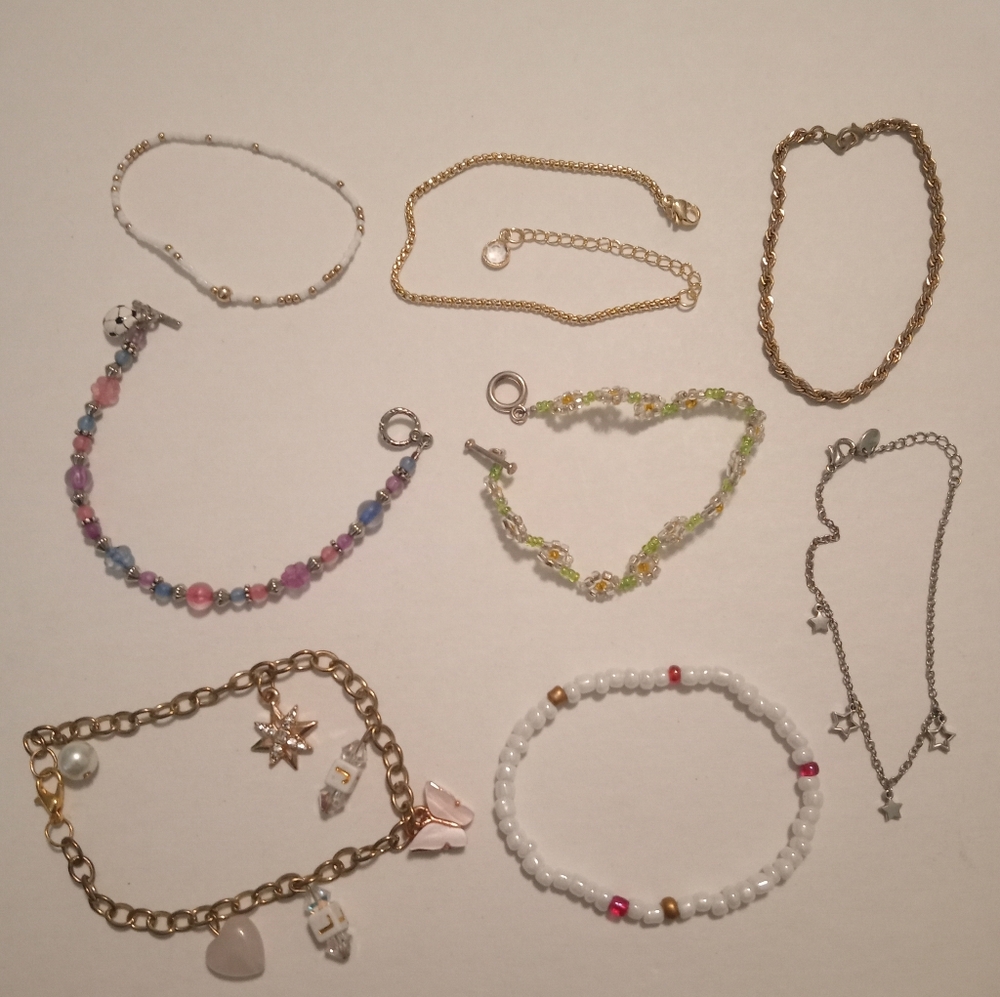 #392.    8 Piece Assorted Bracelet Bundle